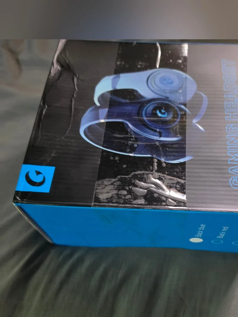 Captain 400 Gaming Headset — Blue Comfortable Over-Ear Headphones